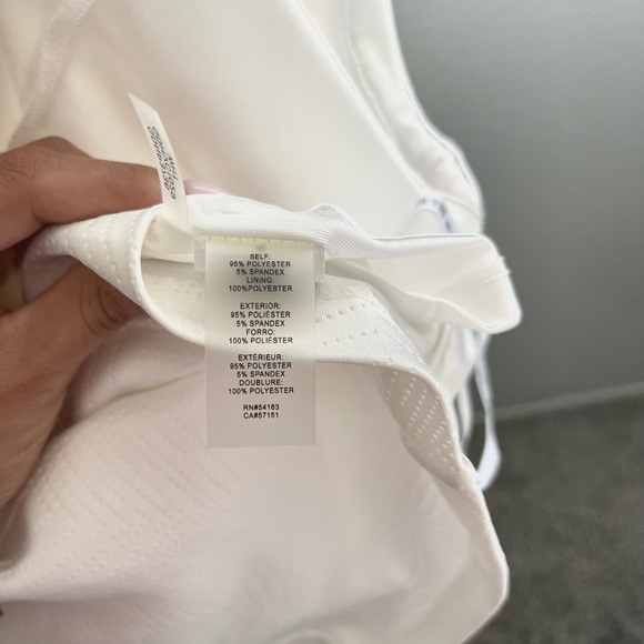 GUESS Womens White Sleeveless Embossed Dress - Picture 9 of 13